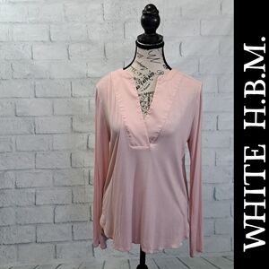 SALE. White HBM dressy top